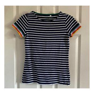 SS Boden striped Breton Tee Size 4